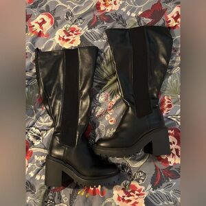 Torrid Wide Calf Knee High Platform Boots
